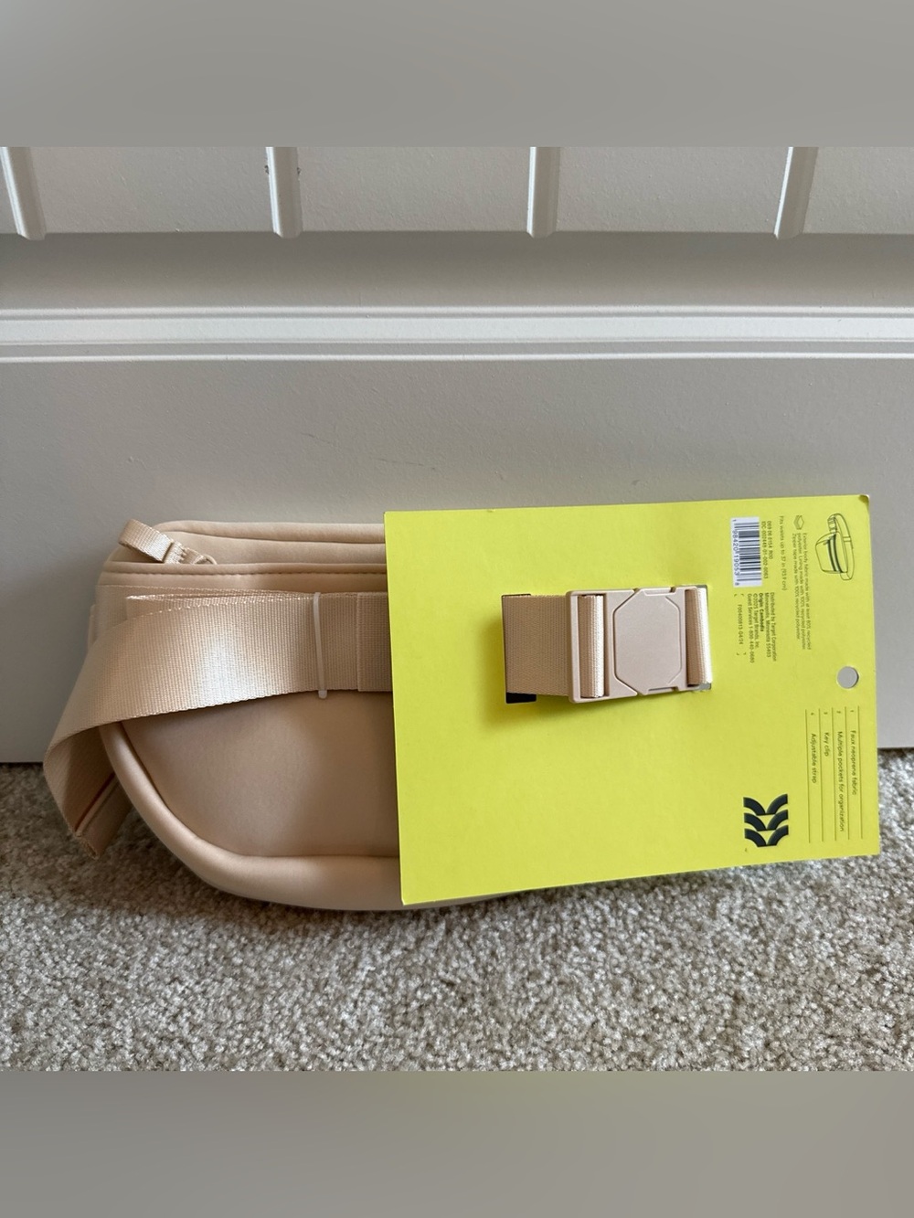 NWT All In Motion Women’s Tan Premium Water Resistant Belt Bag - Picture 2 of 4